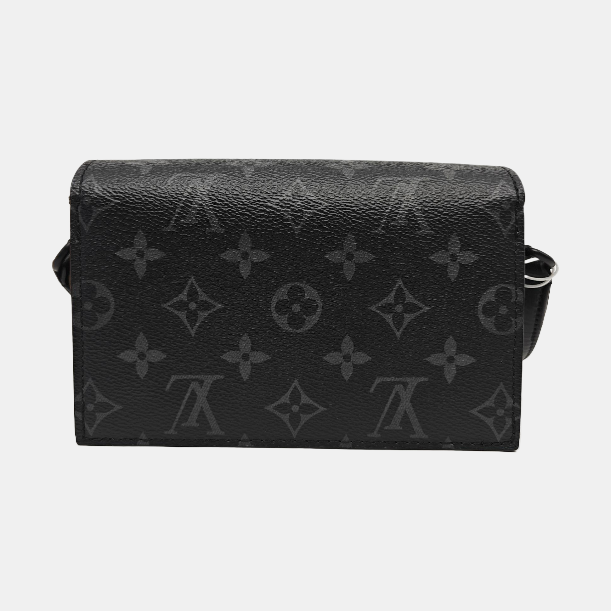 STEAMER Mini Monogram Calfskin Black