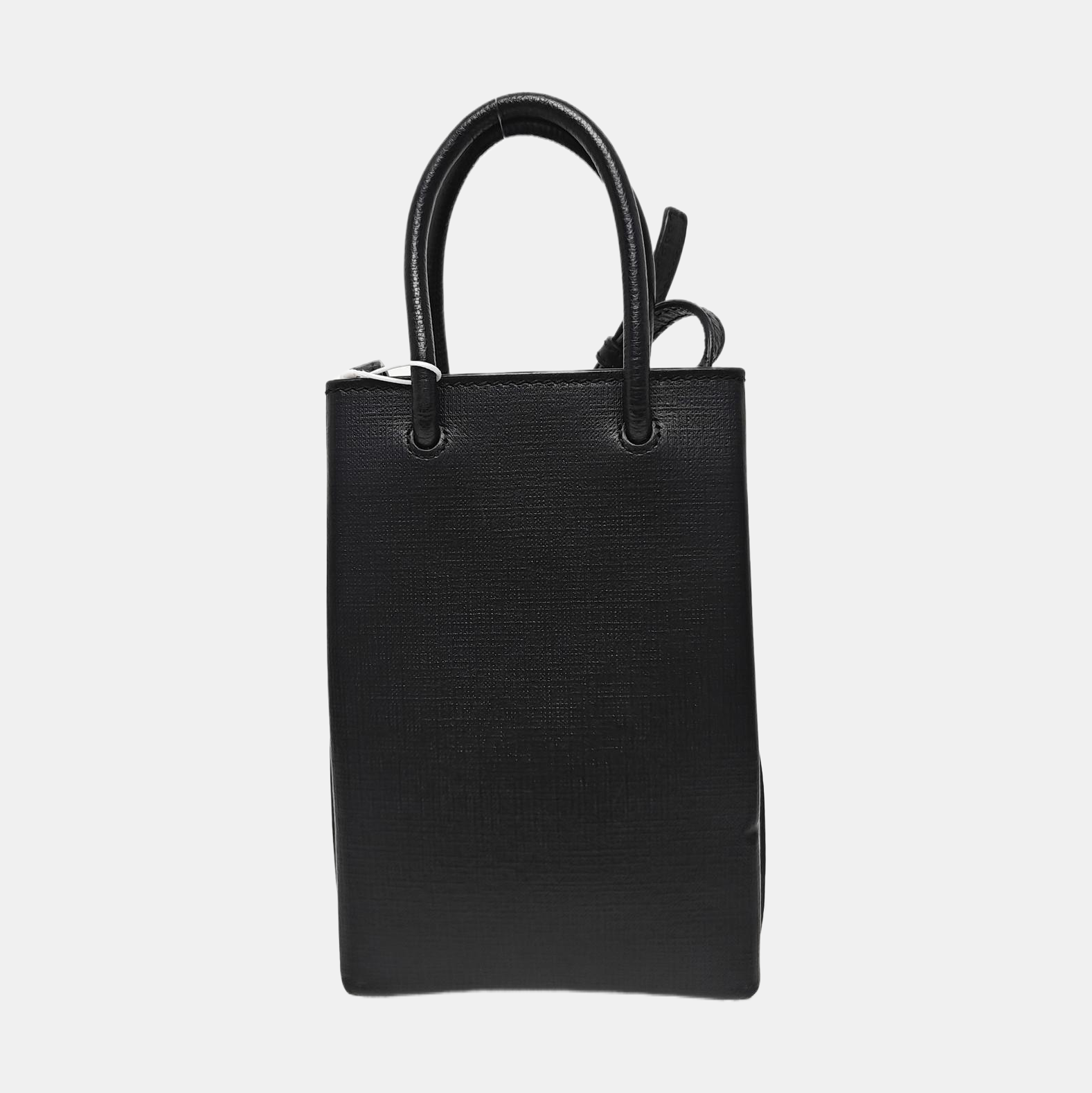 Shopping Bag Calfskin Black
