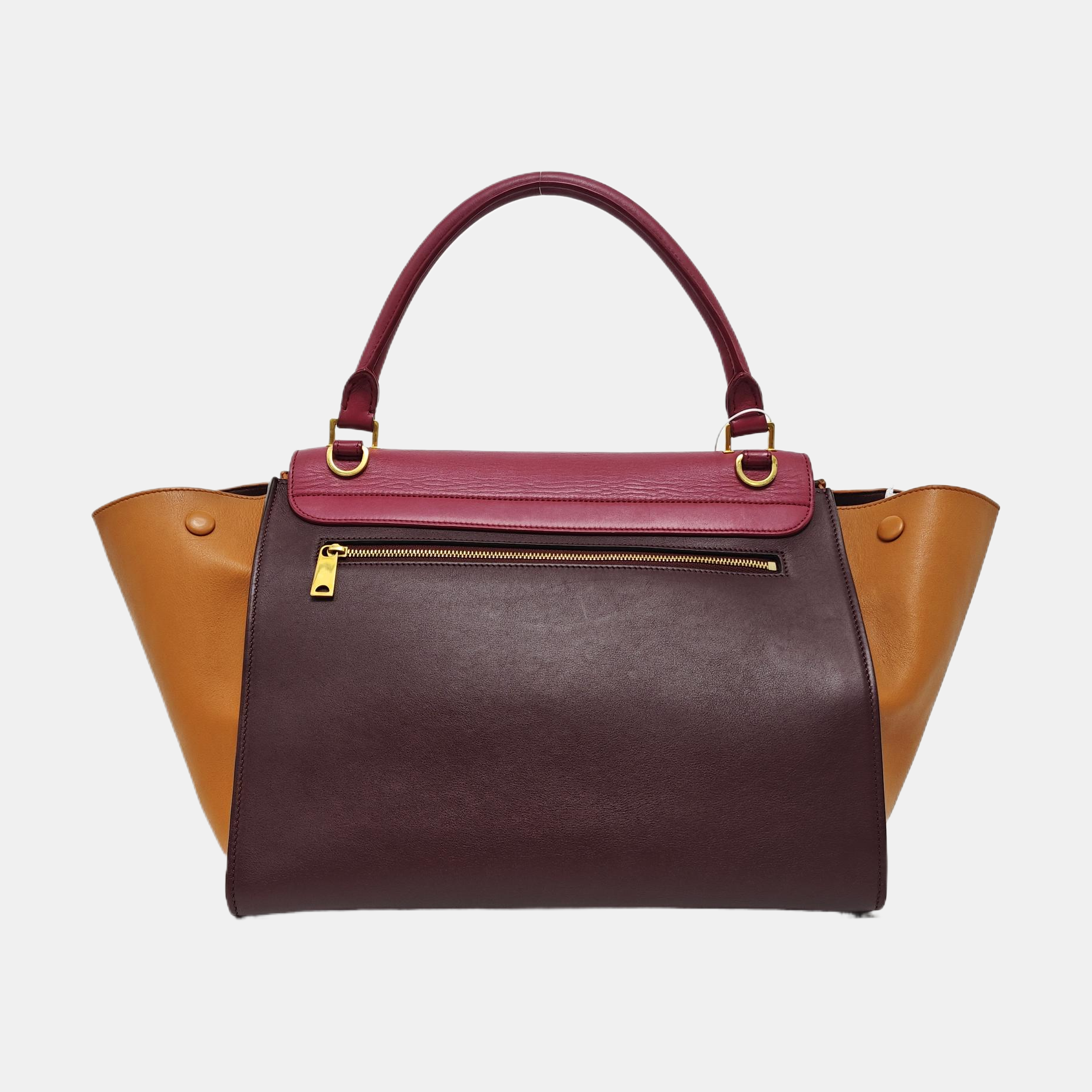 TRAPEZE Small Calfskin Red