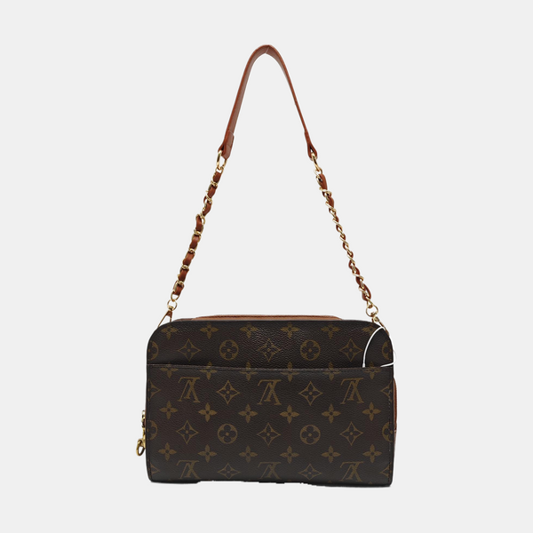 ORSAY Monogram Coated Canvas Brown