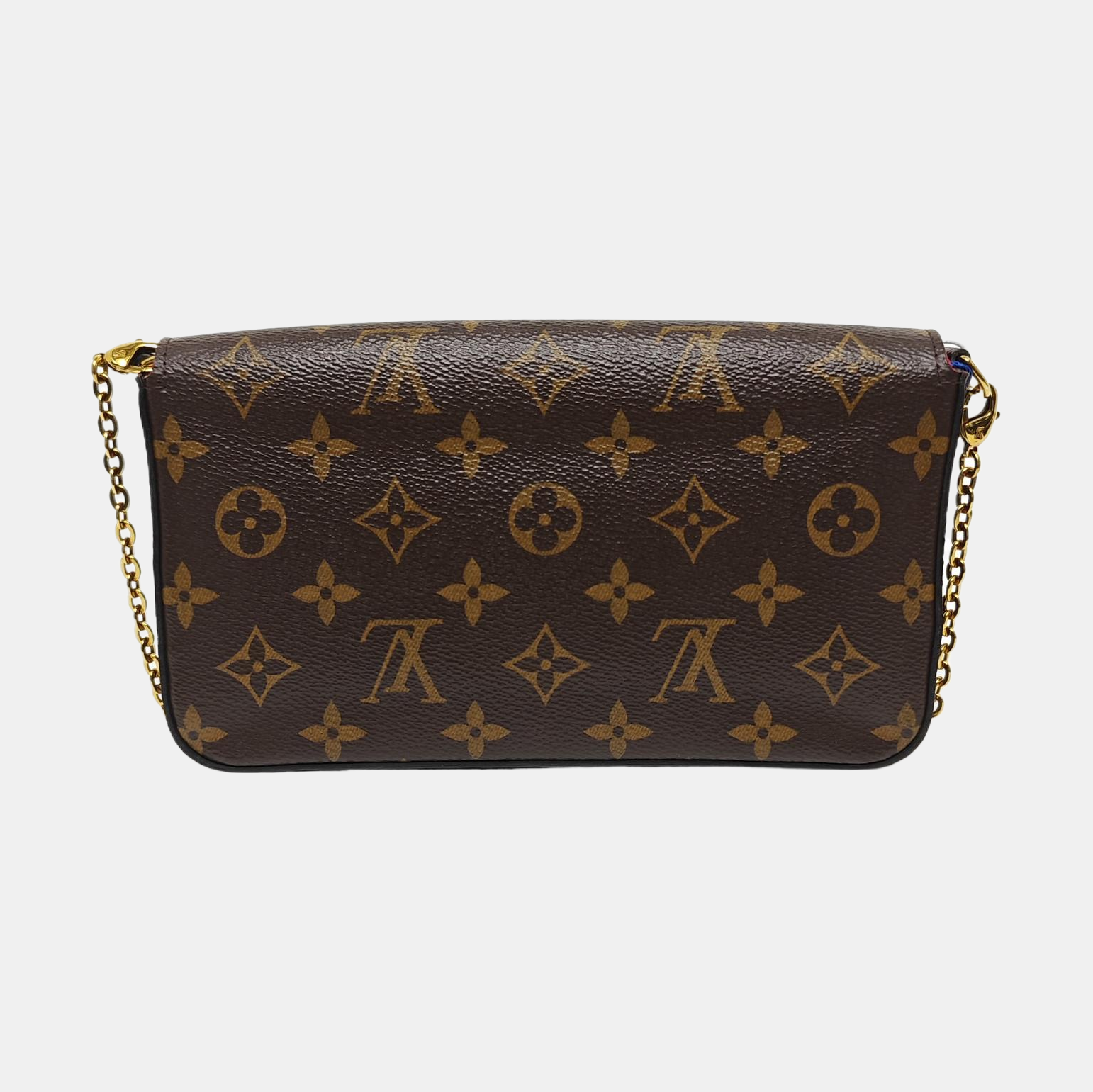 FÉLICIE Monogram Coated Canvas Brown