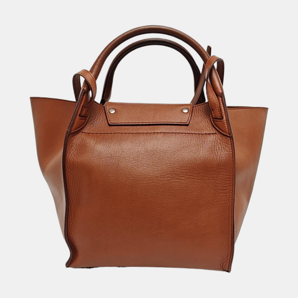 BIG BAG Small Calfskin Brown