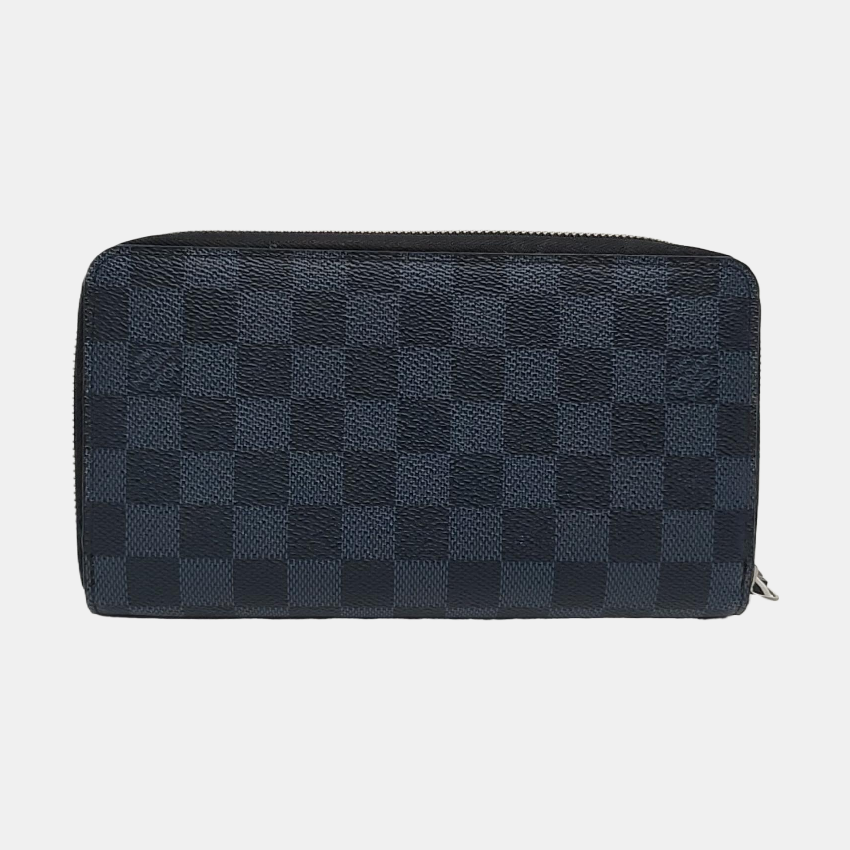 ZIPPY Damier Graphite Coated Canvas Gray