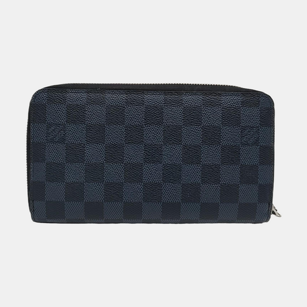 ZIPPY Damier Graphite Coated Canvas Gray