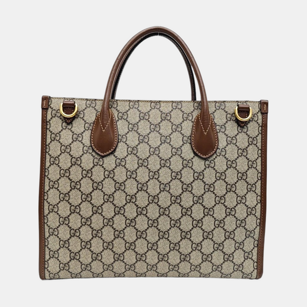 Retro Small Monogram Coated Canvas Brown