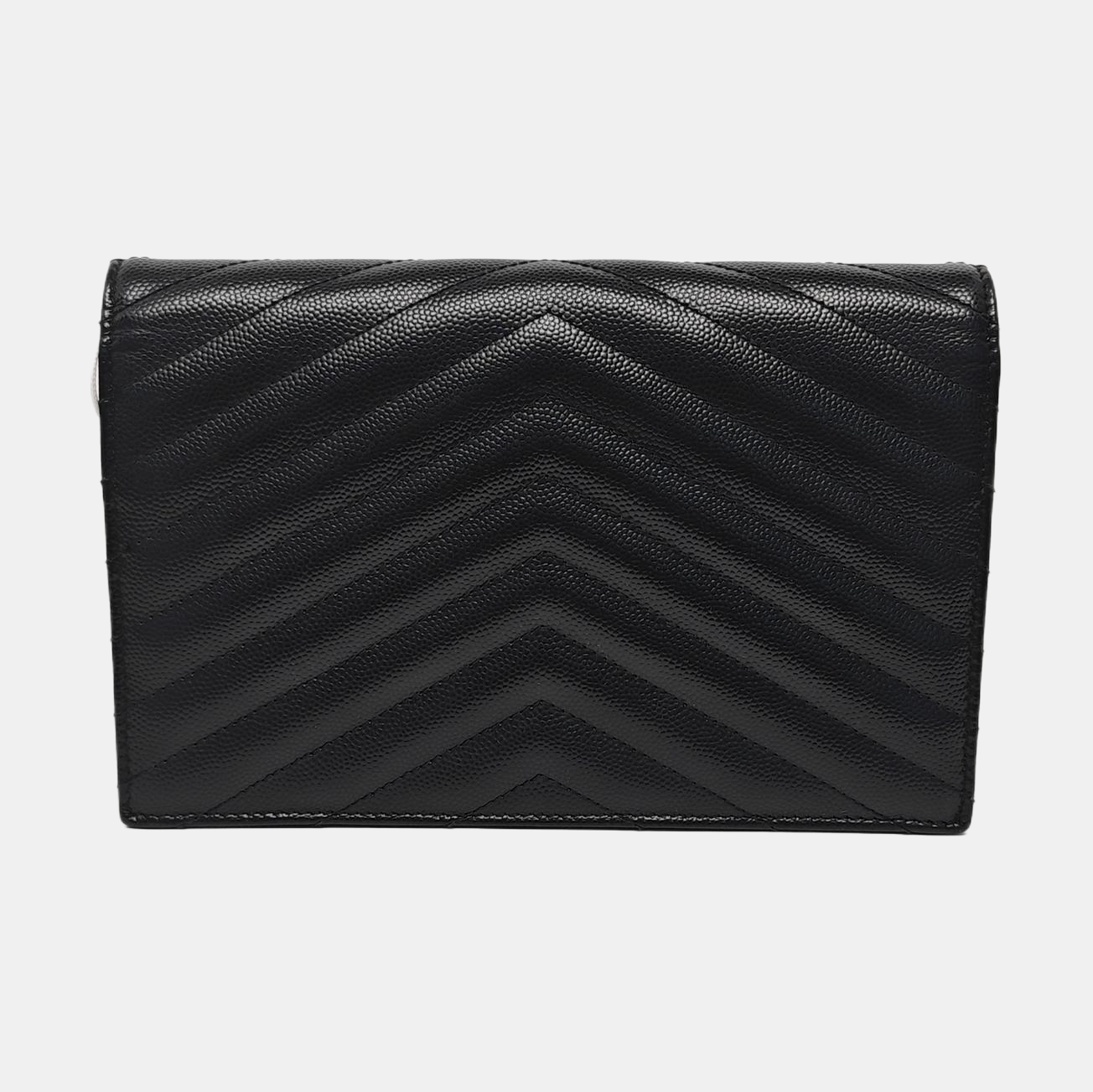 MONOGRAM WOC Chevron Calfskin Black