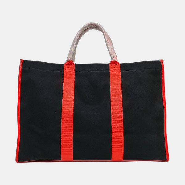 Navy Canvas Black