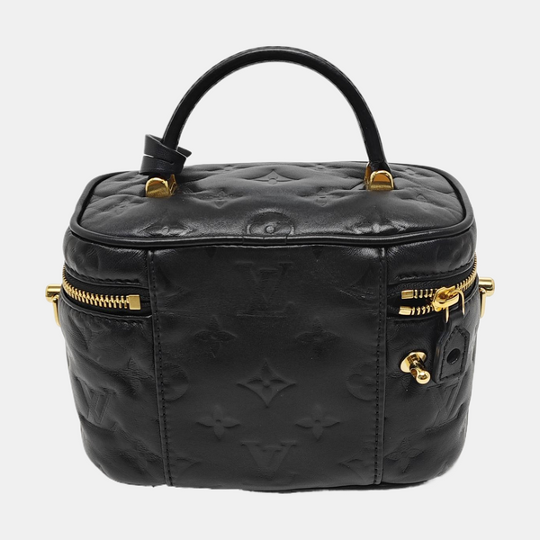 VANITY Monogram Lambskin Black