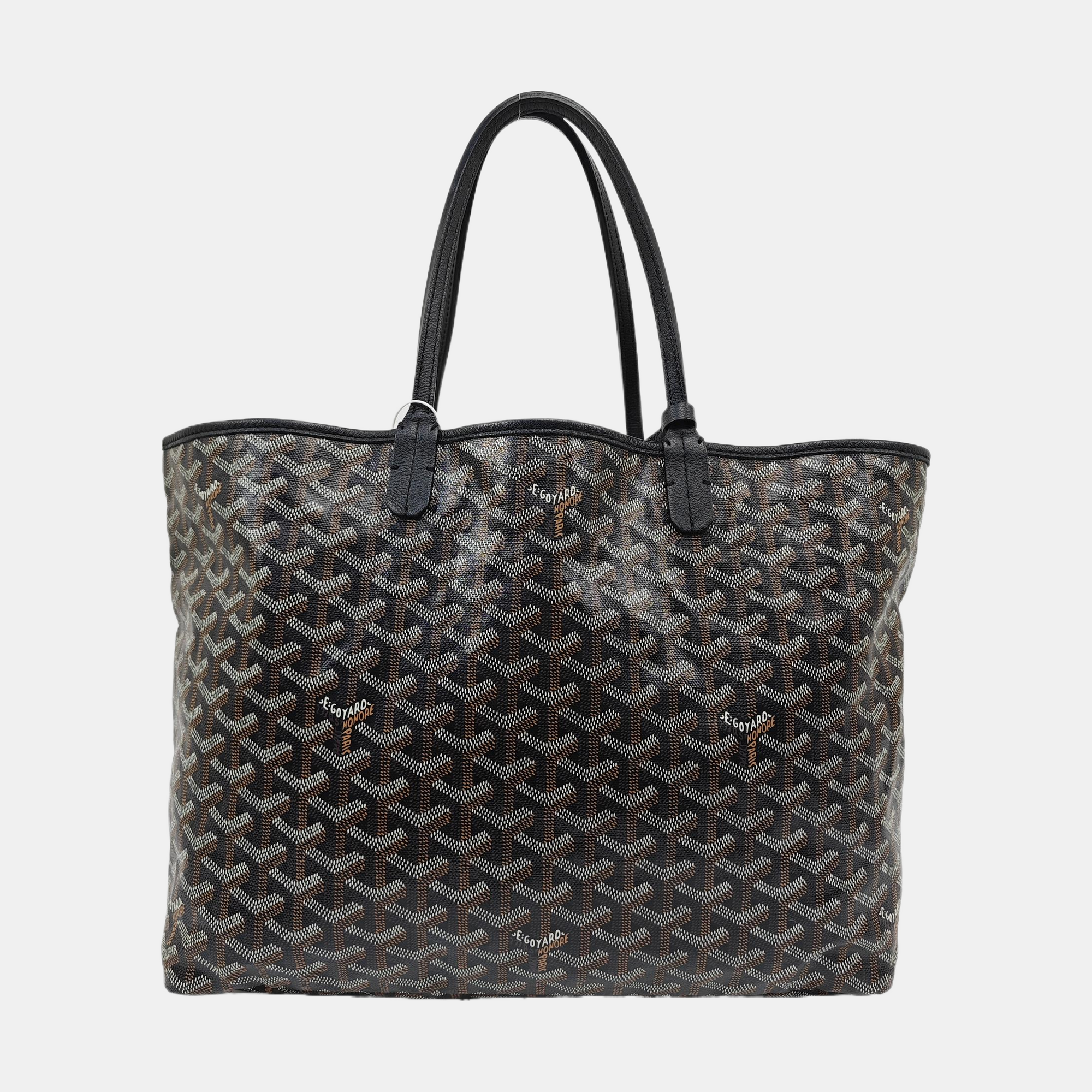 Saint Louis PM Coated Canvas Black
