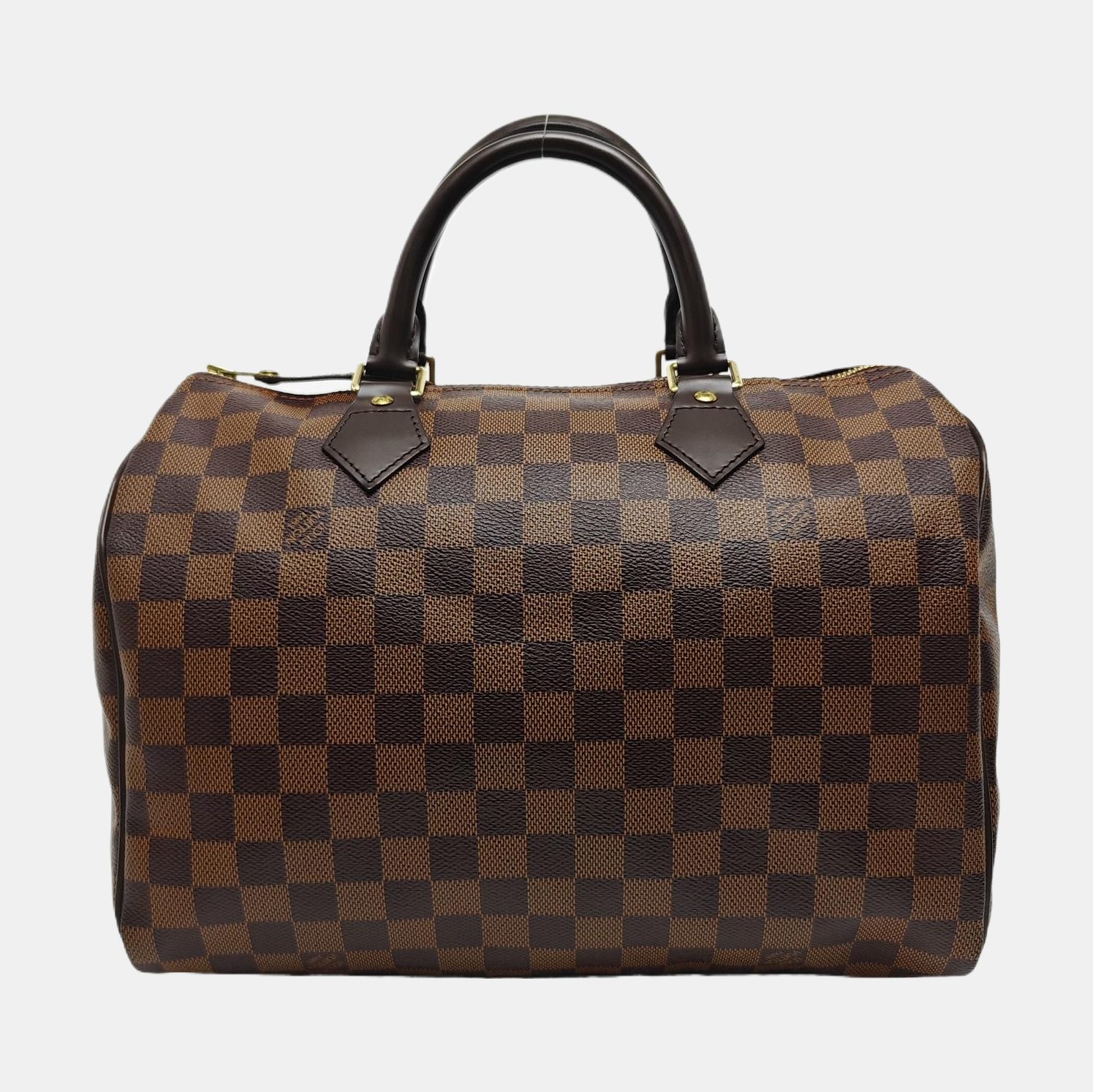 SPEEDY 30 Damier Ebene Coated Canvas Brown