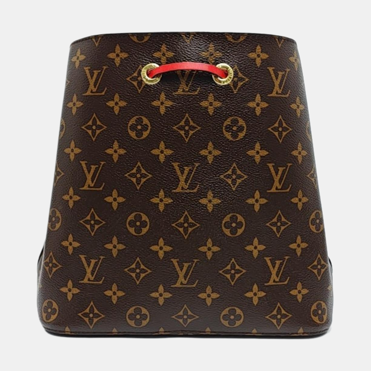 NÉONOÉ MM Monogram Coated Canvas Brown