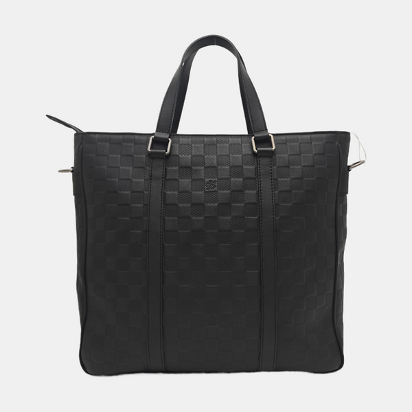 TADAO PM Damier Graphite Calfskin Black