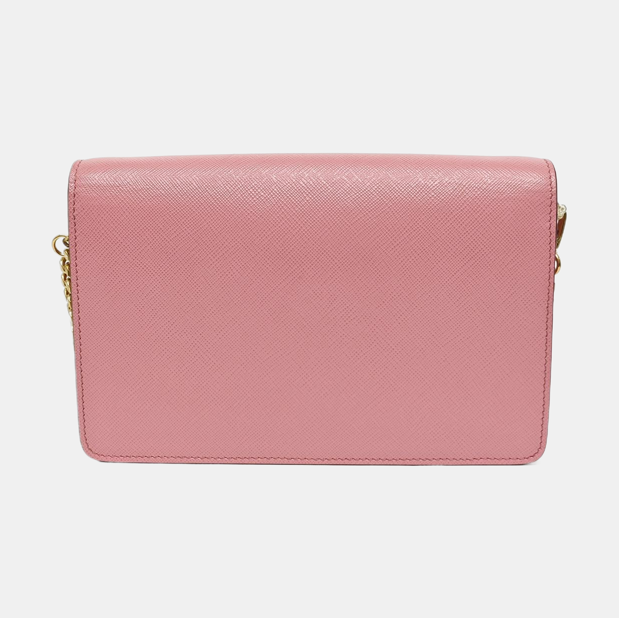 Saffiano Calfskin Shoulder Bag Pink