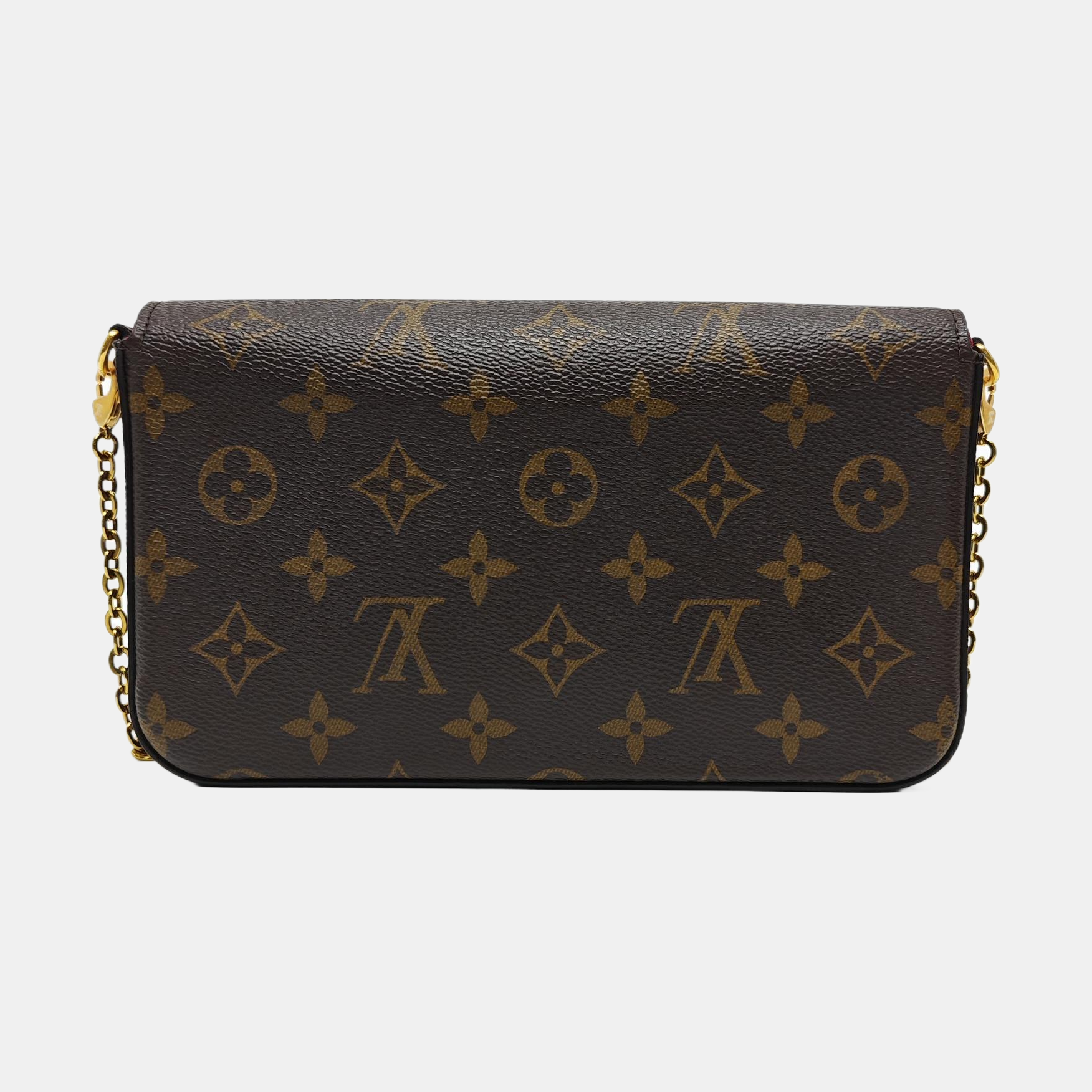 FÉLICIE Monogram Coated Canvas Brown