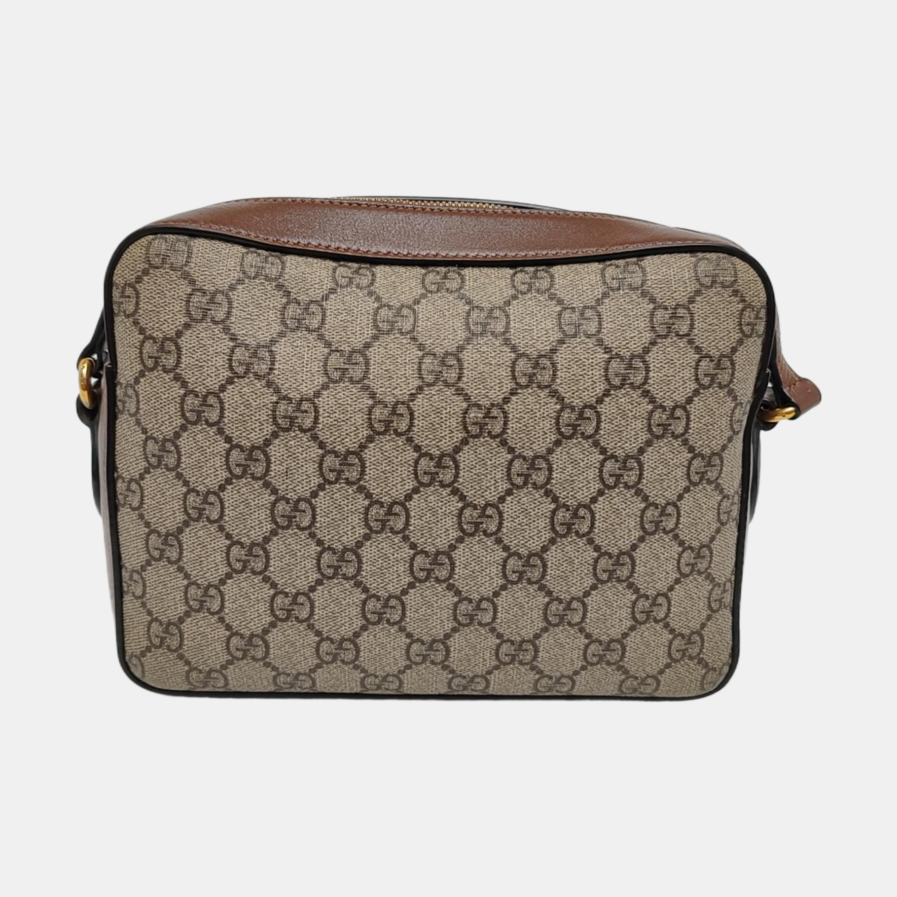 Horsebit 1955 Small Coated Canvas Beige