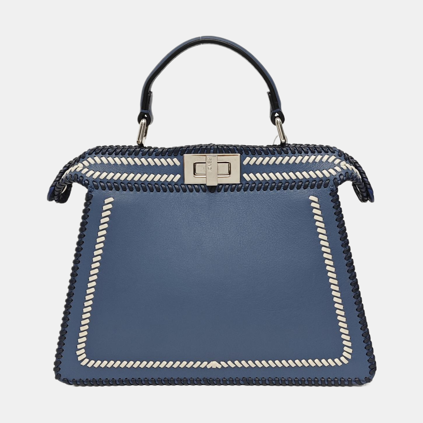 Peekaboo Mini Calfskin Blue