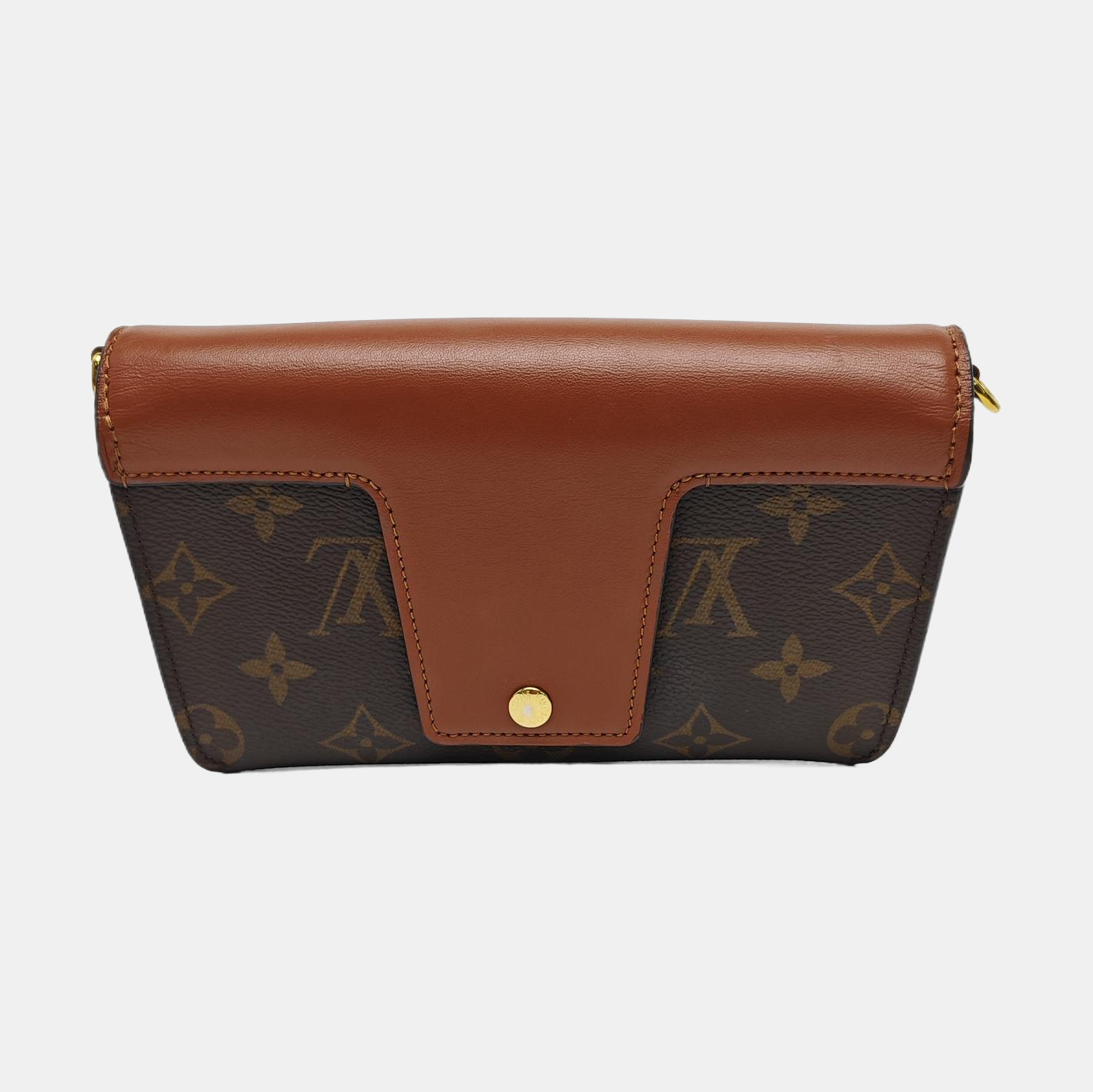 PADLOCK Monogram Coated Canvas Brown