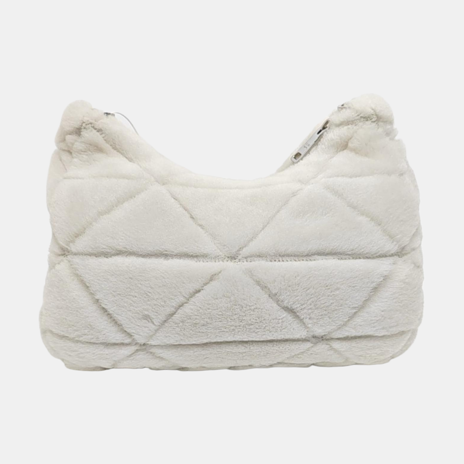 System Quilted Fur White