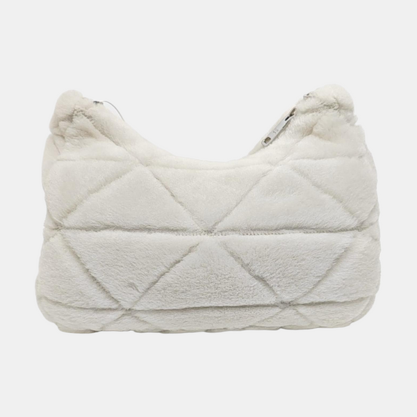 System Quilted Fur White