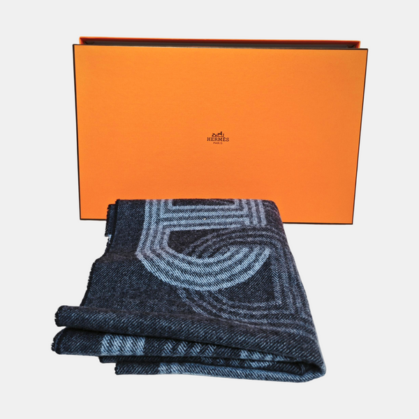 Cashmere Scarf Blue