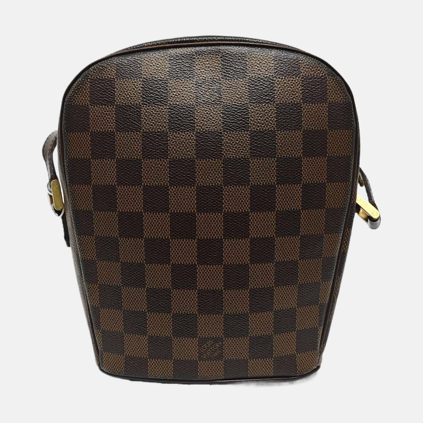 IPANEMA PM Damier Ebene Coated Canvas Brown