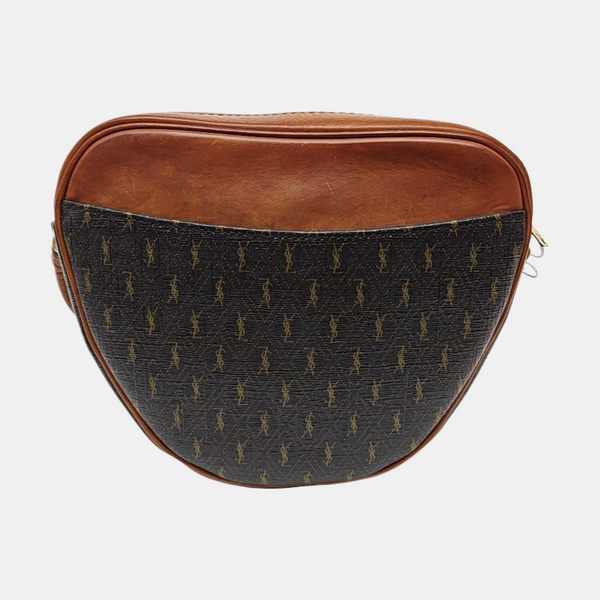 LE MONOGRAMME CŒUR Coated Canvas Brown