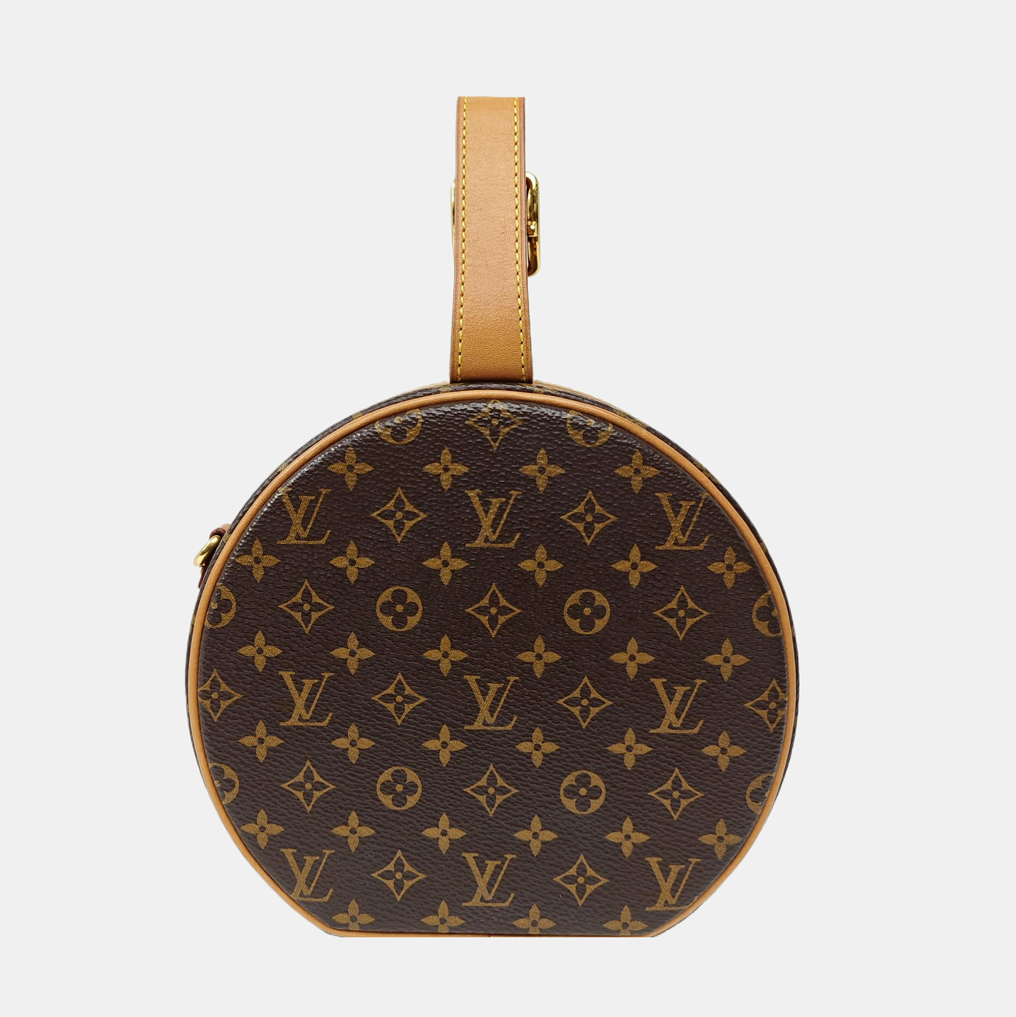 BOITE CHAPEAU PM Monogram Coated Canvas Brown