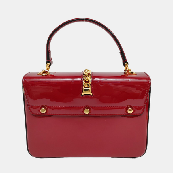 Sylvie 1969 Mini Patent Leather Red
