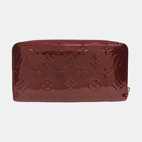 ZIPPY Calfskin Purple Wallet