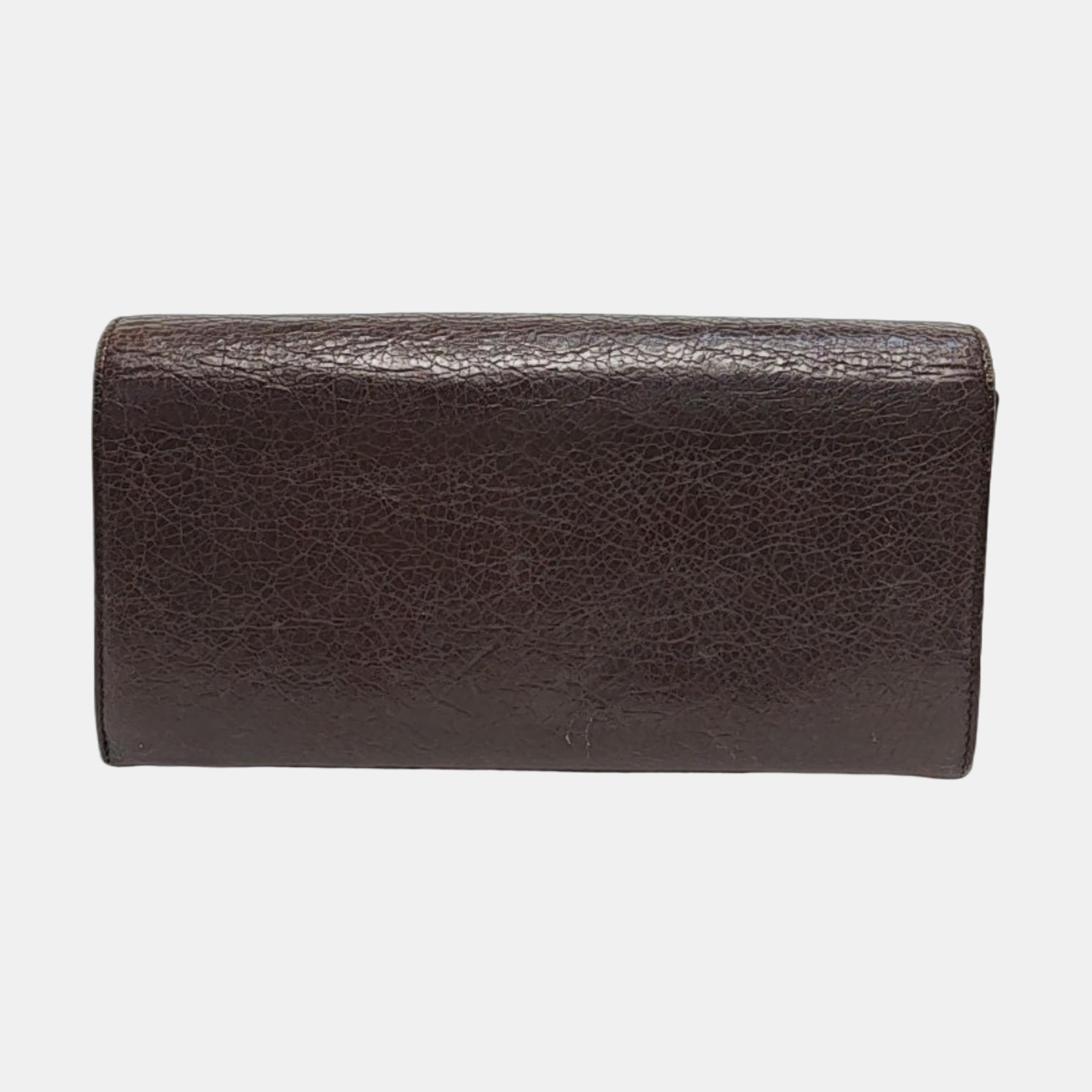 Authenticated pre-owned  Classic City Lambskin Brown Wallet - Wallet at Looply