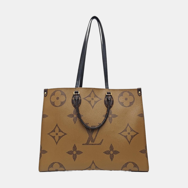 ONTHEGO GM Monogram Coated Canvas Brown