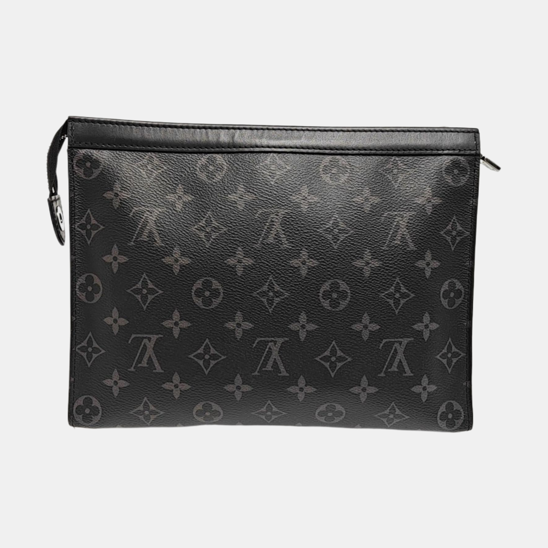 Pochette Voyag MM Monogram Coated Canvas Black