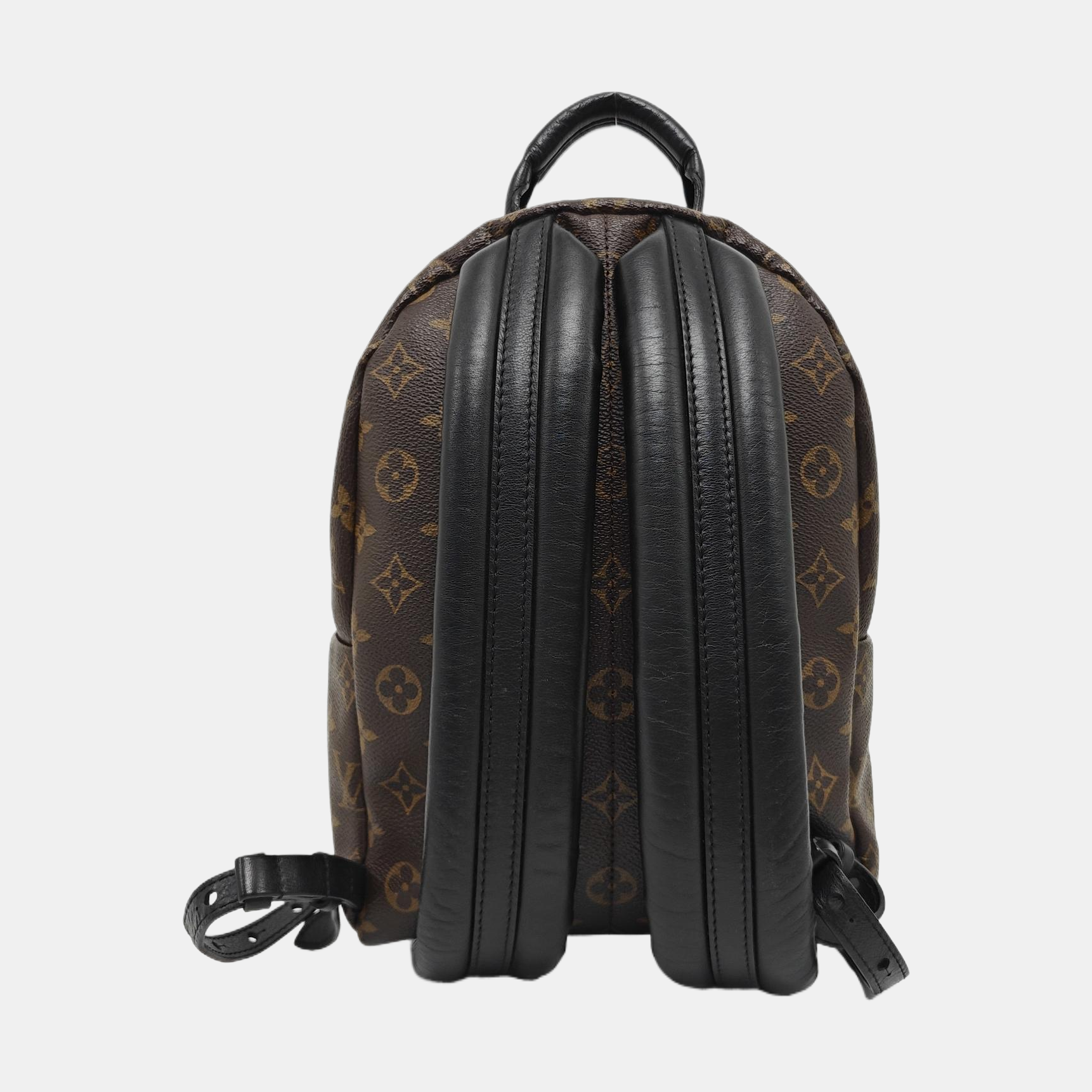 Authenticated pre-owned  PALM SPRINGS PM Monogram Coated Canvas Brown - Backpack at Looply