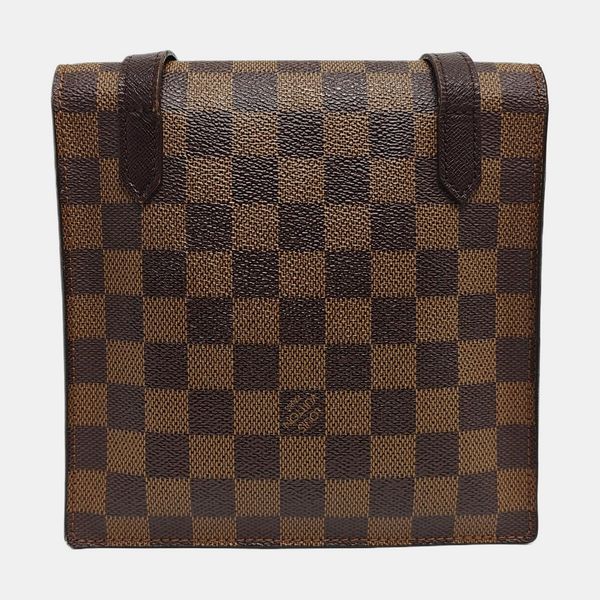 PIMLICO Damier Ebene Coated Canvas Brown