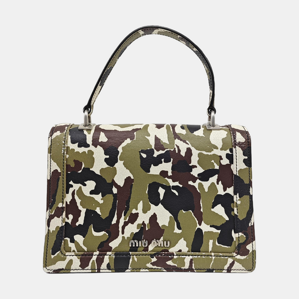 Calfskin Shoulder Bag Green