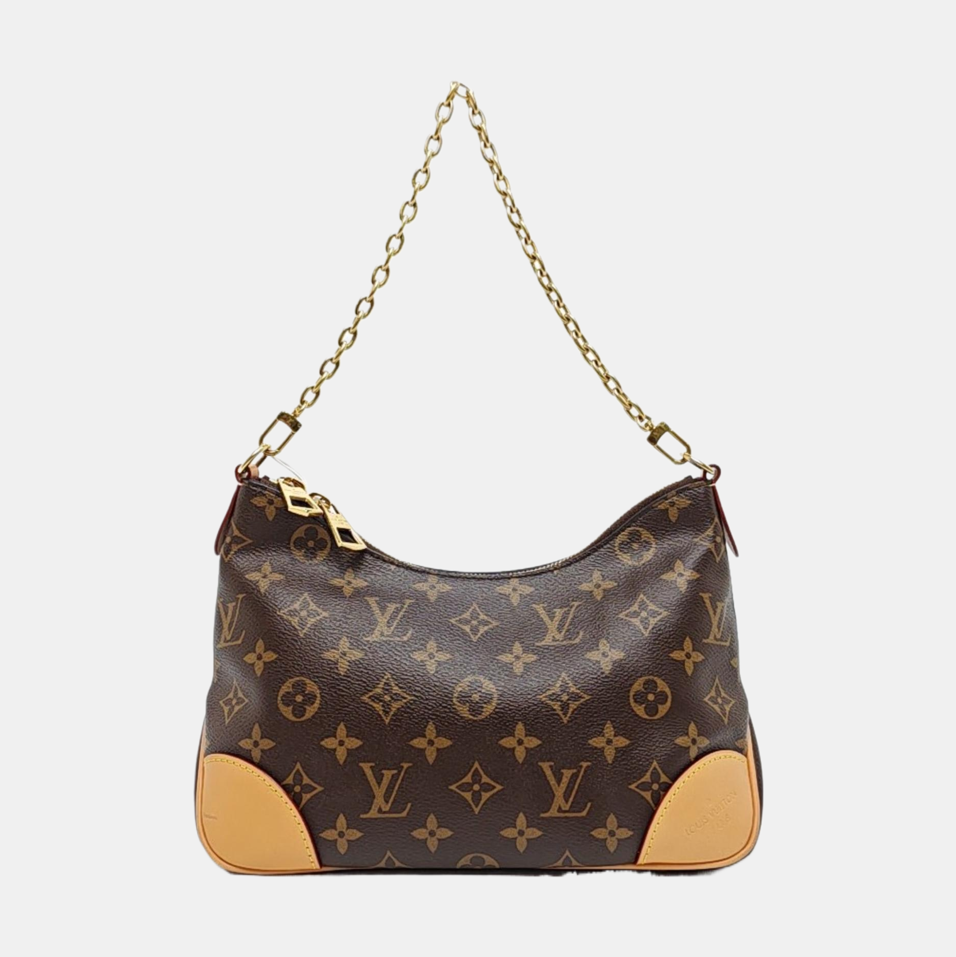 BOULOGNE Monogram Coated Canvas Brown
