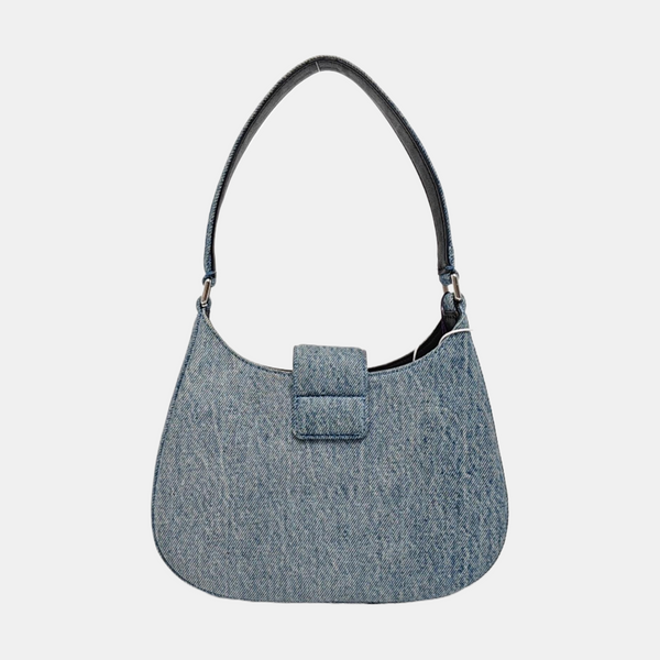 Denim Shoulder Bag Blue
