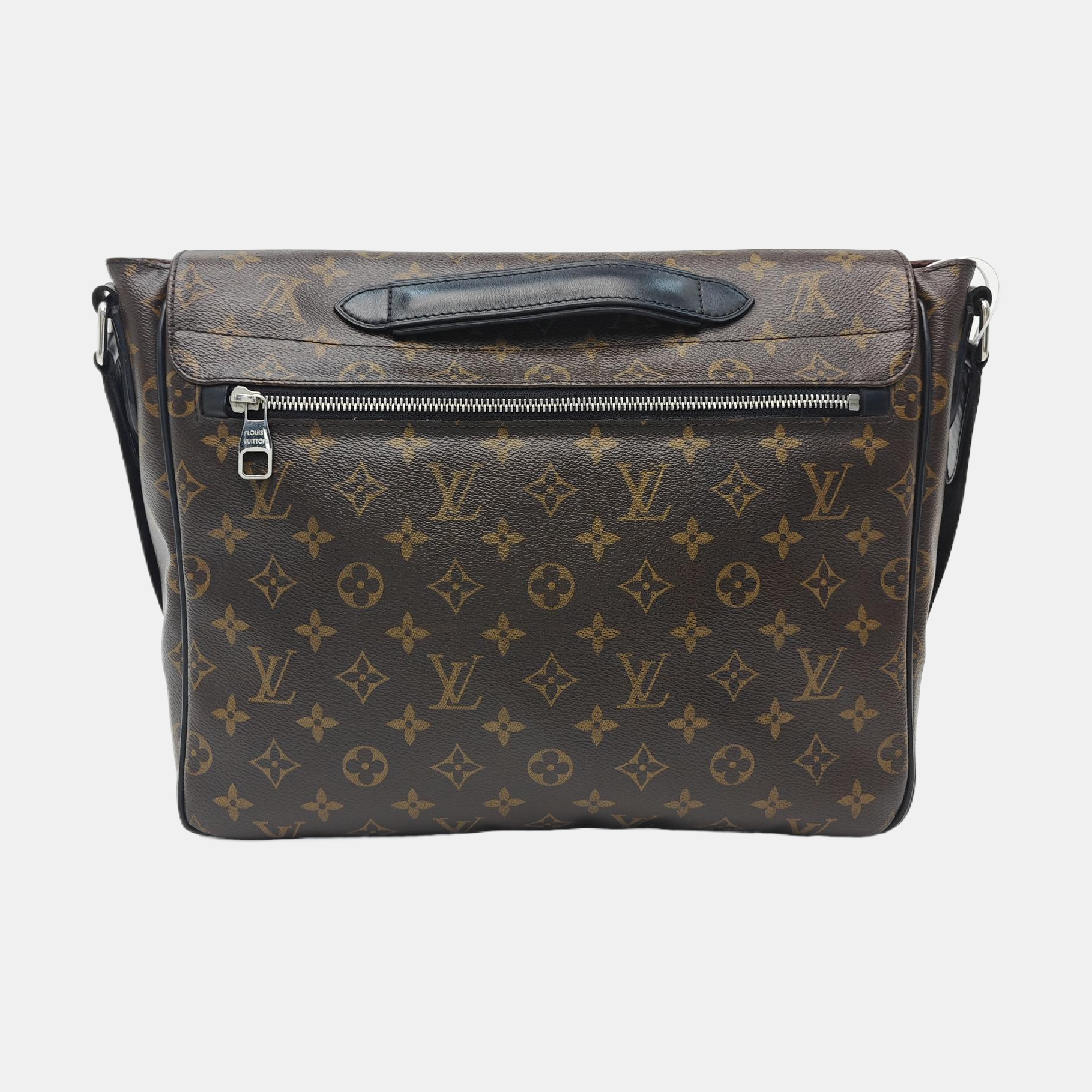 VINTAGE BEAUBOURG Monogram Coated Canvas Brown