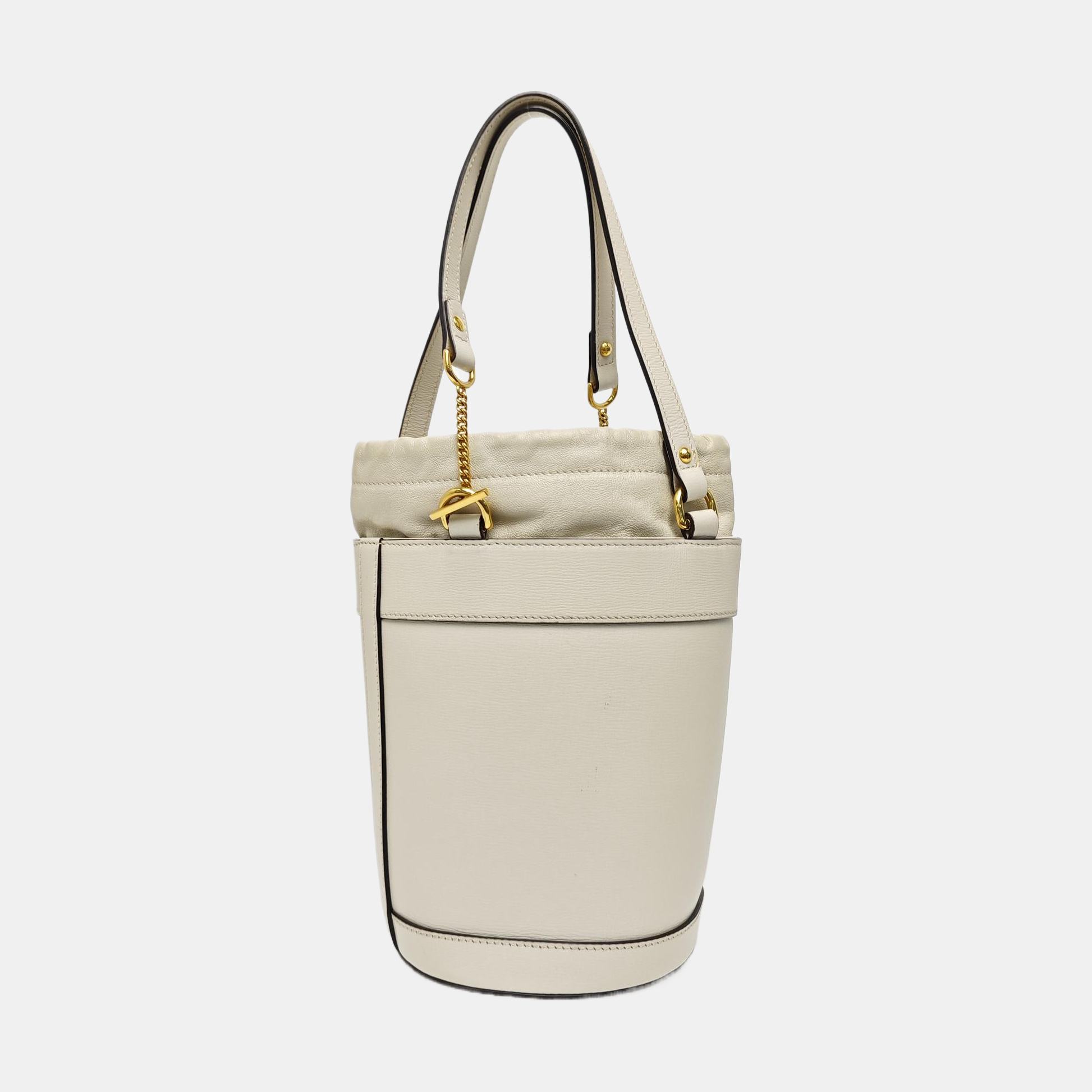 Horsebit 1955 Small Calfskin White