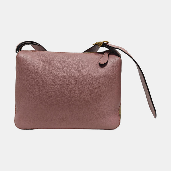 Calfskin Shoulder Bag Pink