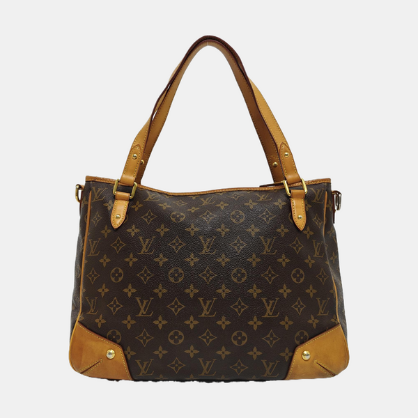 RETIRO GM Monogram Coated Canvas Brown