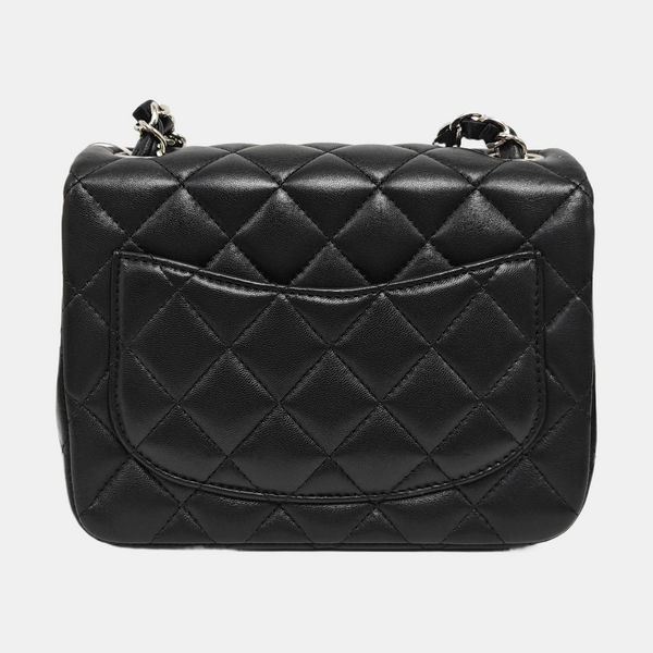 CLASSIC FLAP Mini Quilted Lambskin Black