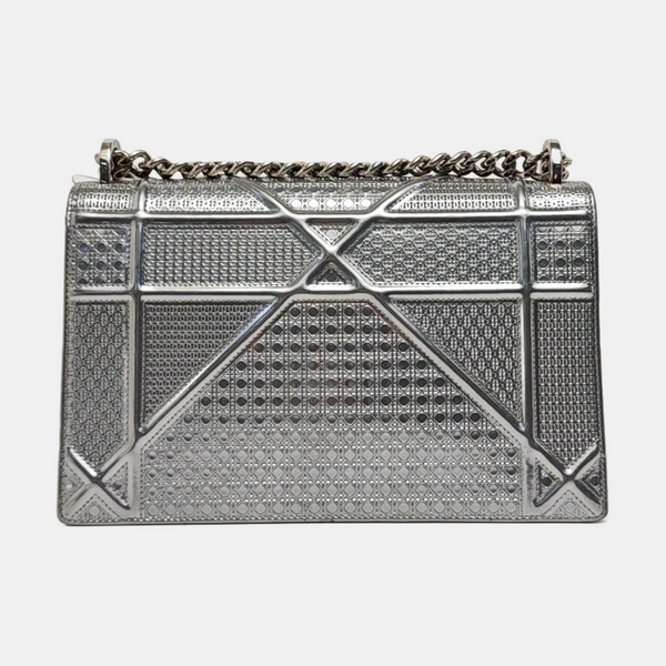 Diorama Medium Calfskin Gray
