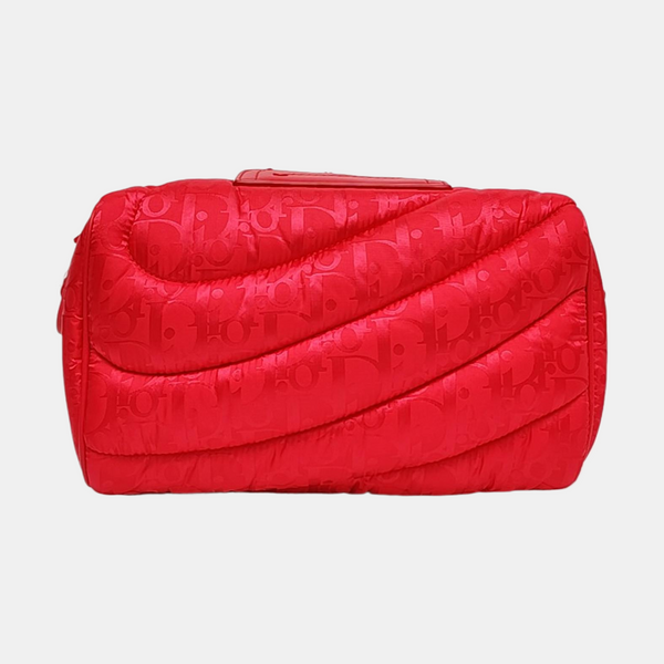 Dior By Erl Dior Lingot Quilted Fabric Red