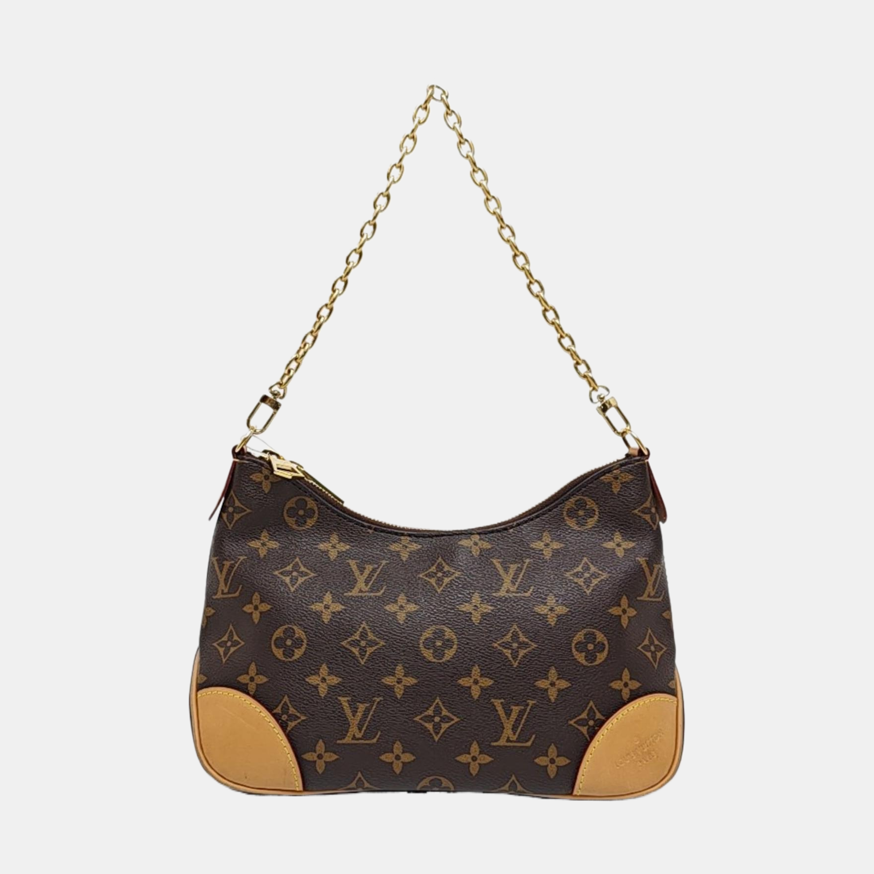 BOULOGNE Monogram Coated Canvas Brown