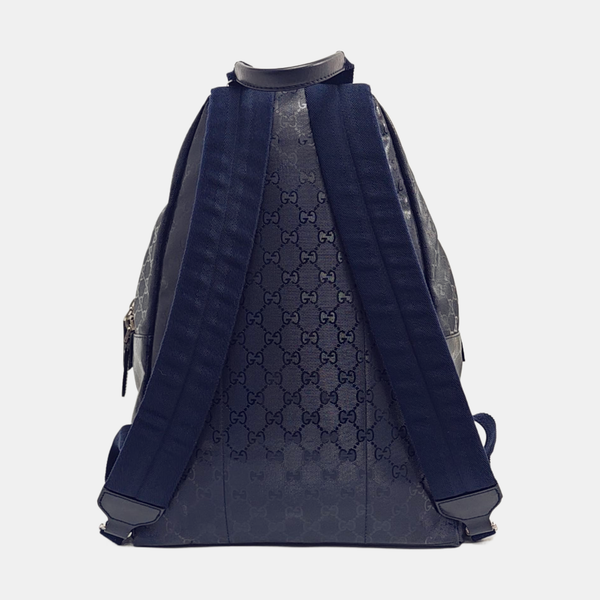 Signature Monogram Coated Canvas Blue