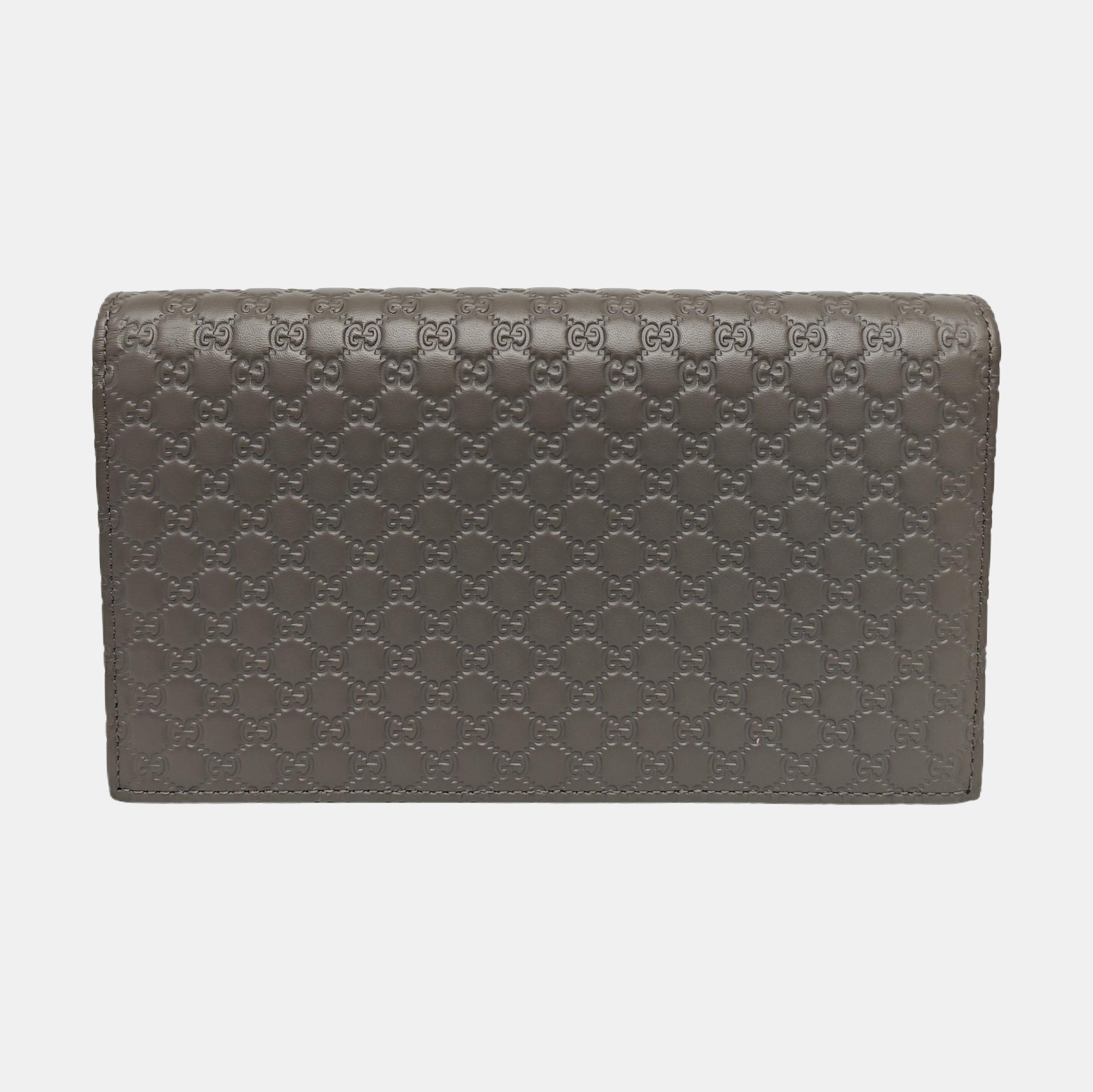 Microguccissima Monogram Calfskin Gray