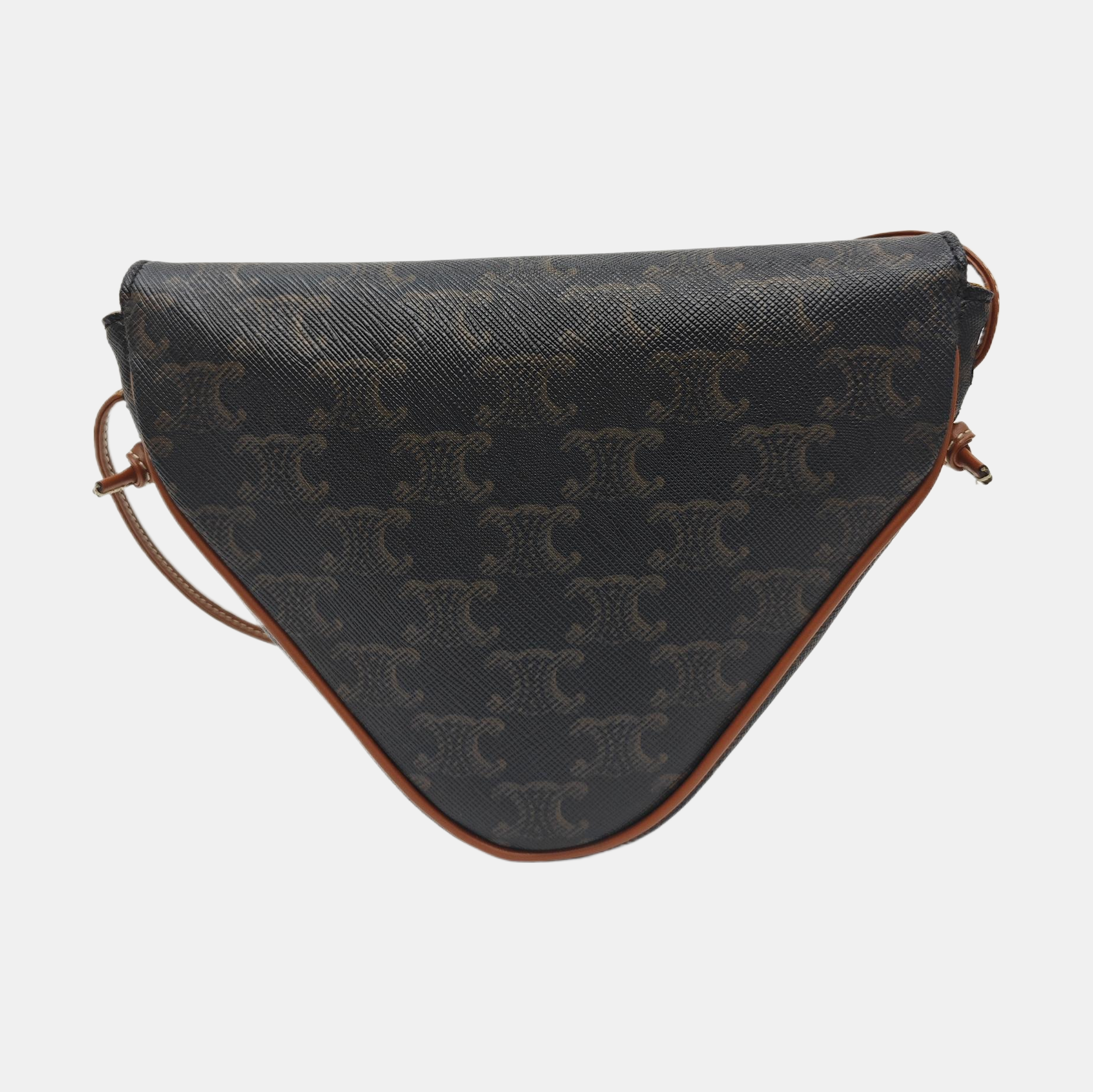 TRIANGLE Coated Canvas Brown