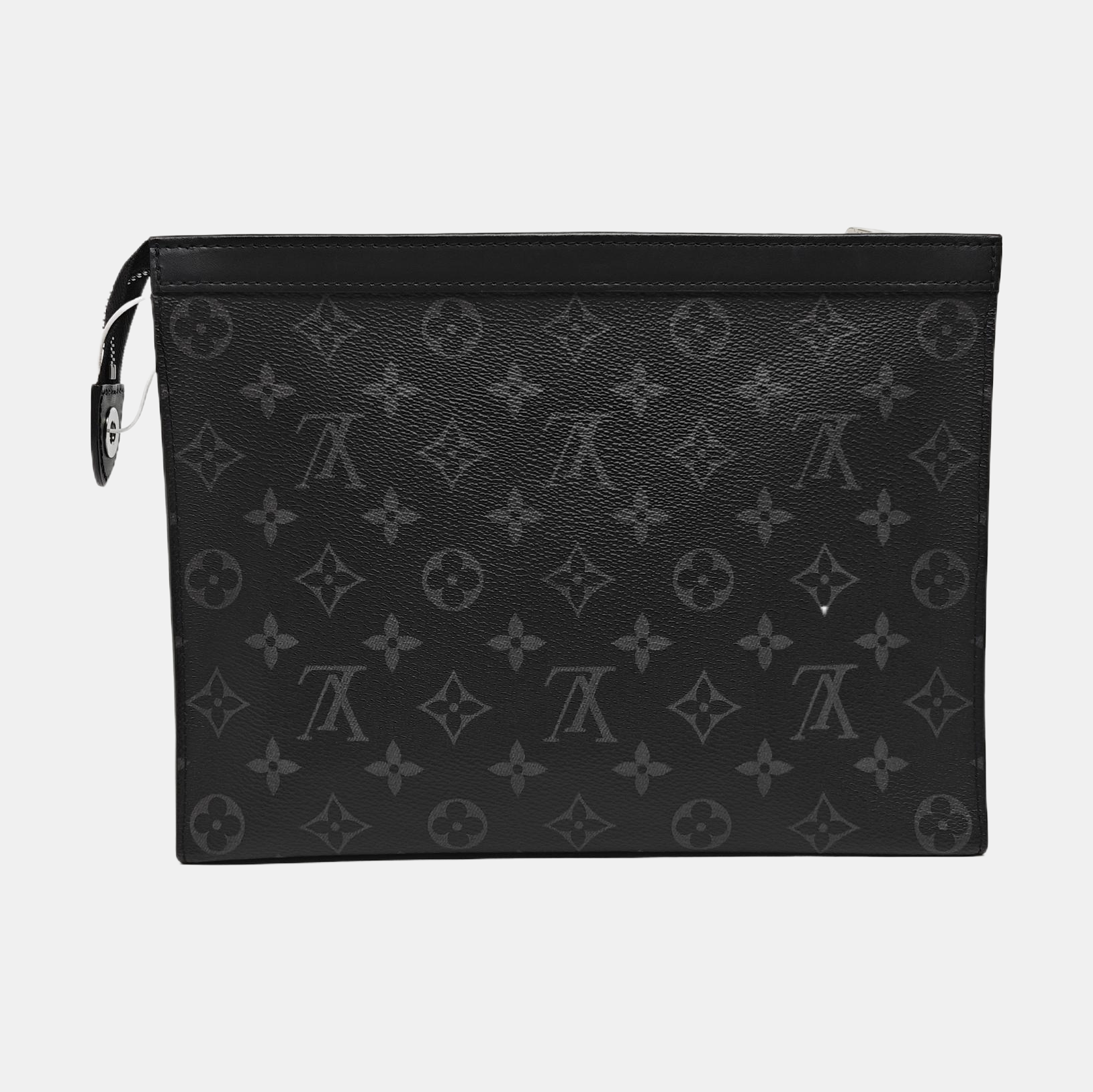 Pochette Voyag MM Monogram Coated Canvas Black
