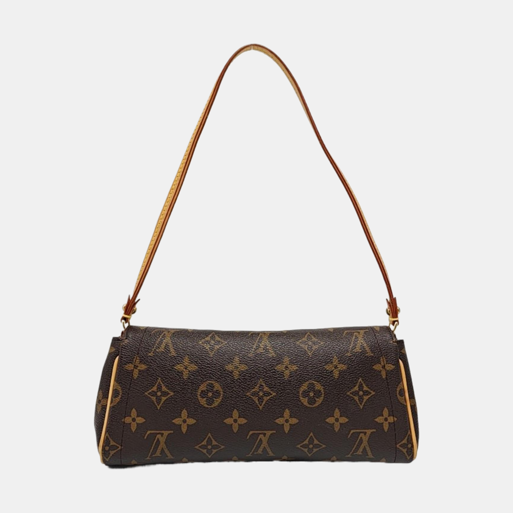 BEVERLY Monogram Coated Canvas Brown